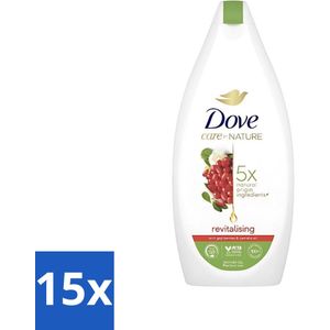 Dove - Douchegel - Revitalising - Verfrissend - 400 ml - Bulkverpakking - 15 stuks