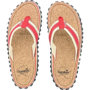 Gumbies | Corker | Teenslippers | Unisex  | Red | Maat 47
