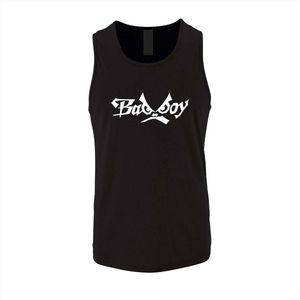 Zwarte Tanktop met “ BadBoy “ print Wit Size XXL