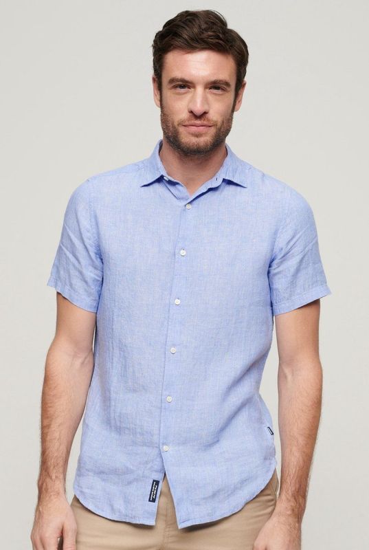Superdry - Studios Casual Linen - T-shirt - Korte Mouwen