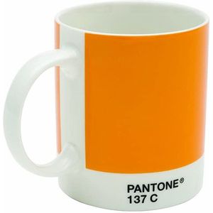 Pantone - Mok - 137c - Porselein - 385ml - Oranje