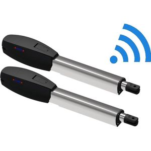 Poortopener PW530L WiFi Hekopener 5.5m per hekdeel - Limit Switch - Extra lange arm - Incl. 2 zenders