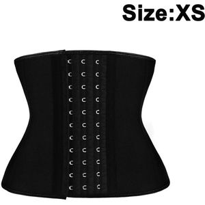 Gigicial Taillietrainer - Tailletrainer Voor Vrouwen - Hoge Compressie & Verstelbare 4-Bandjes - 1 - Postpartum & Sport Gebruik - Zwart