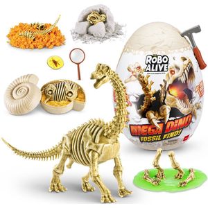 ZURU - Robo Alive - Mega Dino Fossil Find - Speelgoedrobot - Brontosaurs