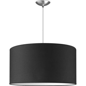 Home Sweet Home hanglamp Bling - verlichtingspendel Basic inclusief lampenkap - lampenkap 50/50/25cm - pendel lengte 100 cm - geschikt voor E27 LED lamp - zwart