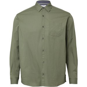 Shirt - Gedessineerd Overhemd - Slim Fit - Kent-kraag