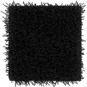 Heckettlane Badmat Busto - Badkamermat - Antislip tapijt - 60x60 - Zwart