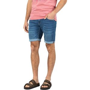 TIMEZONE Heren Short Broeken SLIM SCOTTYTZ SHORT slim Fit Blauw W 29 Volwassenen