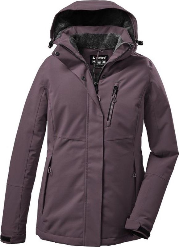 Killtec Winterjas Jas 37411 oud roze functioneel winterjas dames