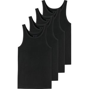 Schiesser Heren Onderhemd 4 pack - 95/5 - Organic Cotton