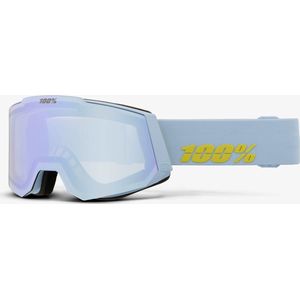 100% Ski Goggles Snowcraft Hiper - Sunpeak - Mirror Silver Lens - L