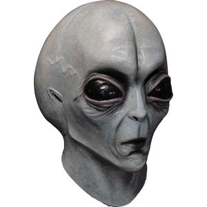 Volledig Alien Zone 51 masker voor volwassenen  - Verkleedmasker - One size