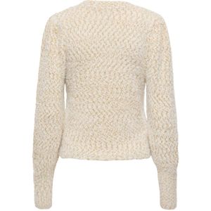 Only, Dames, Truien, Beige, Maat: M Polyamide,