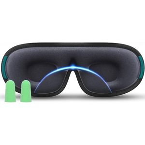 Dailysuppliess Oogmasker Slaap - Slaapmasker Vrouwen & Mannen - Extra Zacht - Groen