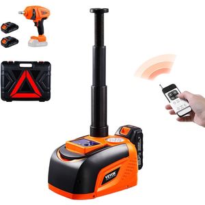 Elektrische Krik - Oranje Variant - Draadloos - 5 Ton Hefkracht - 400 Nm Elektrische Moersleutel