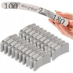 Aba Group Nagelvijl Banaan 100/180 Standaard - Set van 500