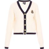 DreiMaster - Maritim - Gebreid Vest - Zwart - Effen