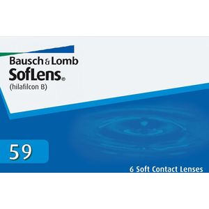 +2.00 - SofLens® 59 - 6 pack - Maandlenzen - BC 8.60 - Contactlenzen