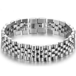 Victorious Zilveren Armband Heren – Eenvoudige Zilveren Kliksluiting – Zilver – 20cm