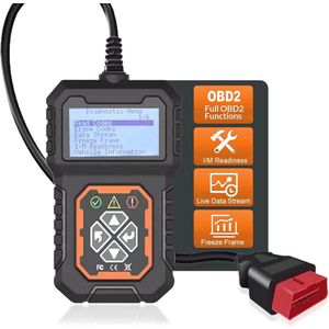 OBD2 Code Lezer en Diagnose Tool voor Auto's - Efficiënte Foutcode Scanner voor Alle OBDII Voertuigen