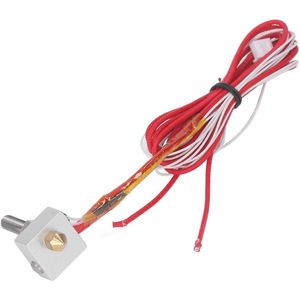 Hotend Nozzle voor 3D Printers - 0.4mm MK8 Extruder Accessoire