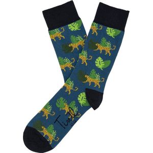Tintl socks unisex sokken | Animal - Blue panther (maat 41-46)