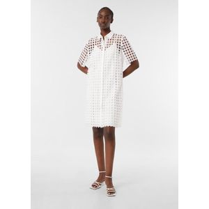 comma - Korte Kanten Jurk - Zwart