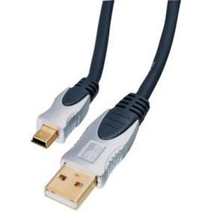 HQ Hoge Kwaliteits USB 2.0 aansluitkabel - 5 meter