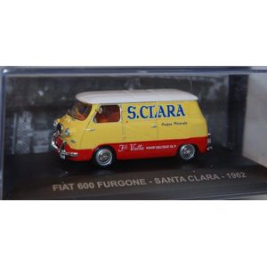 Fiat 600 FURGONE SANTA CLARA 1962 1:43