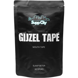 Supp City - Gijzel Tape™ - Mondtape - 30 Stuks - Betere Nachtrust - Betere Slaap - Beter Spierherstel - Mond Tape