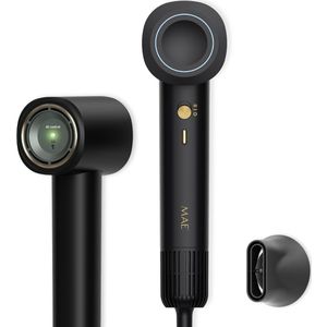 MAE - Breeze II - Föhn - Zwart - High Speed met AI Heat Control en Plasmatechnologie