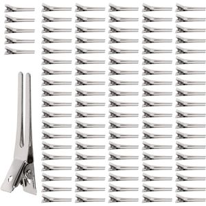 ByShane - Metalen Haarspelden Clips voor Kappers - 100 Stuks