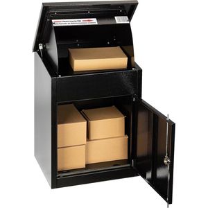 Pakket- en brievenbus voor hoge veiligheid - Rvs Parcel Box met anti-vissysteem