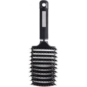 EXCITAT Haar Borstel - Ontwarren Nat Kam - Professionele Haar Borste - Anti klit Haarborstel Vrouwen - Massage Kam Borstel - haartools - geschikt voor Haar Kapper Kappers Gereedschap - zwart