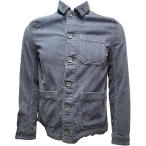 Cast Iron Button Jas - Donkerblauw - Maat S
