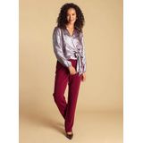 IVY BEAU Alaia Tops - Dark Red - maat 36