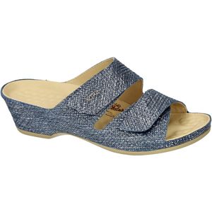 Vital -Dames - blauw - slippers & muiltjes - maat 38