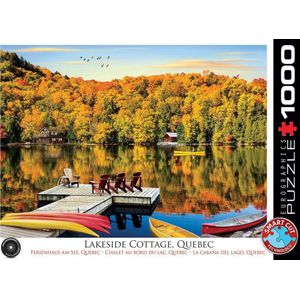 Puzzel - Lakeside Cottage Quebec - (1000)