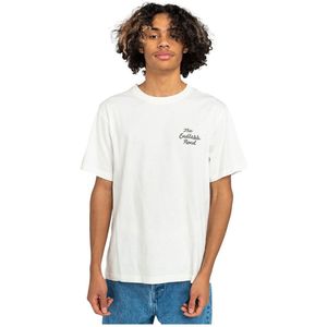 Element Timber Novel T-shirt Met Korte Mouwen Wit M Man