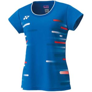 Yonex Game T-shirt Met Korte Mouwen Blauw S Vrouw
