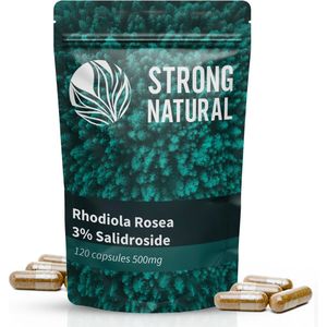 Strong Natural - Rhodiola Rosea - 3% Salidroside - 120 capsules 500mg