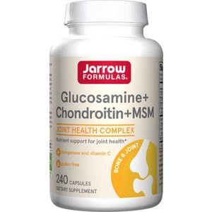 Jarrow Formulas Glucosamine + Chondroitin + MSM 240 capsules