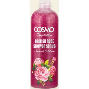 Temptation British Rose Douche Scrub – 1000ml I Exfoliërend & Voedend