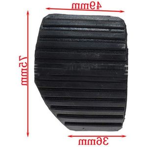 Koppeling Pedaal Cover Pad Rubber Vervanging voor Peugeot 1007 207 208 2008 301 307 308 508 Citroen C5
