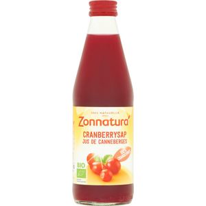 Zonnatura Cranberrysap Puur Biologisch Sap - 330 ml