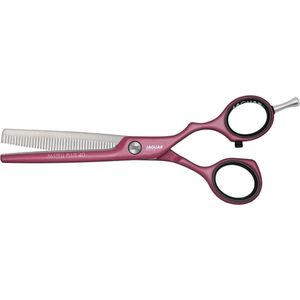 Jaguar Effileerschaar Scissors White Line Pastell Plus Offset 40 Berry 5.0