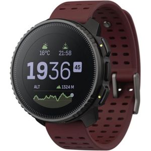 GPS-sporthorloge - ALTIMETER -SUUNTO VERTICAL BLACK RUBY Schermdiameter 49 mm