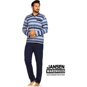 Heren Pyjama 'Blue Sky Stripe'