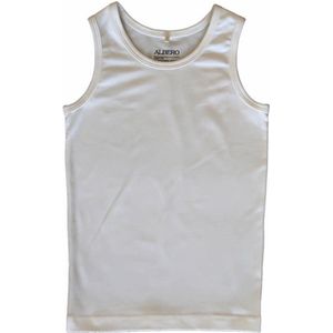 Tanktop Singlet meisje - Ecru - Organisch biokatoen - Maat 92/98