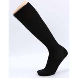 Steunkous - Compressie Kous - Support - Compression Stockings - Maat S/M - Zwart